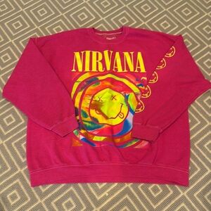 Oversized Nirvana Sweatshirt